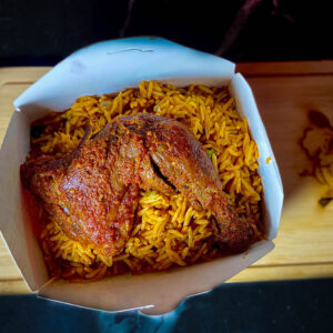 Asun Peppered Jollof Rice